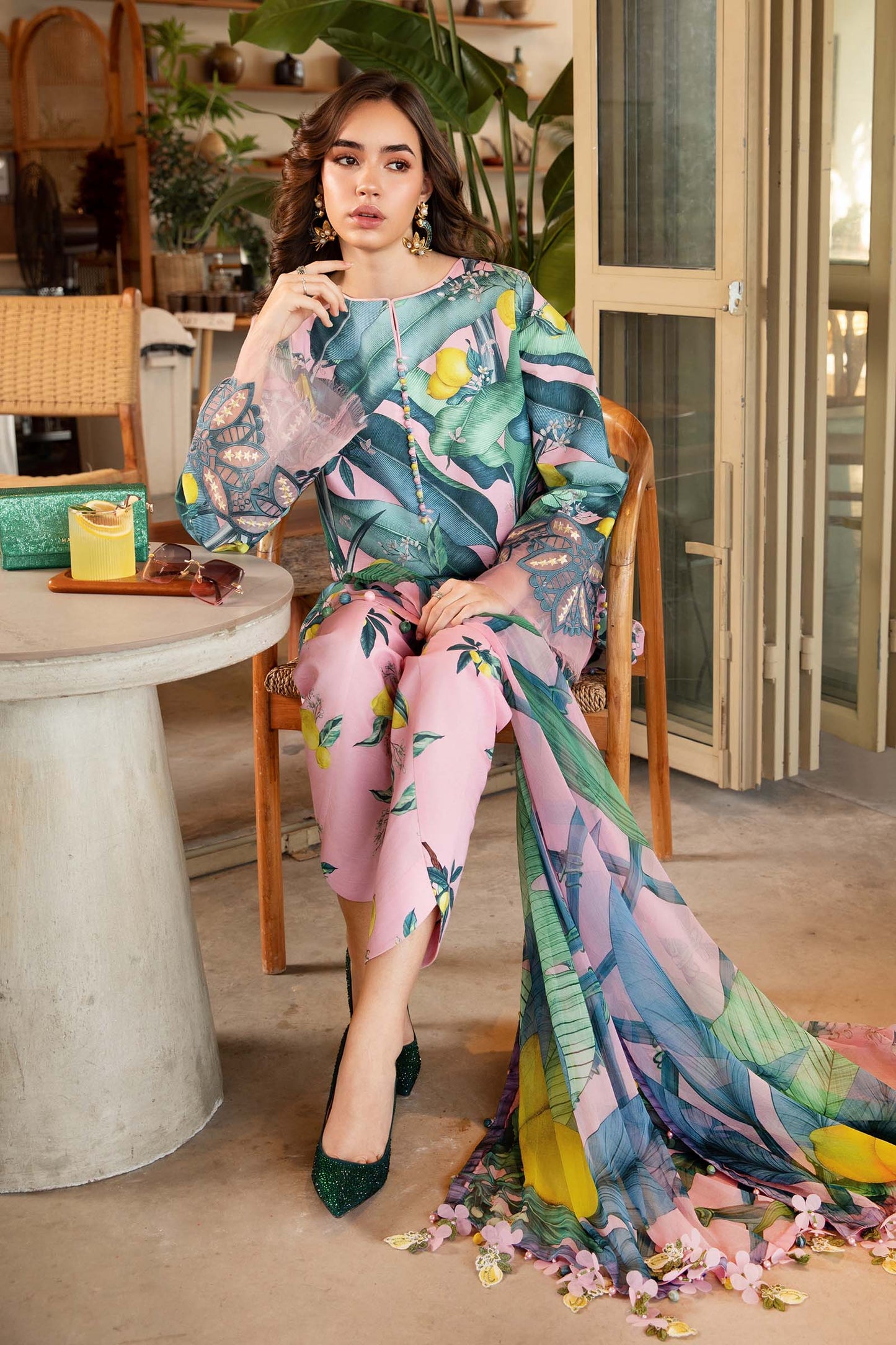 Maria B | 3 Piece Unstitched Printed Lawn Suit |