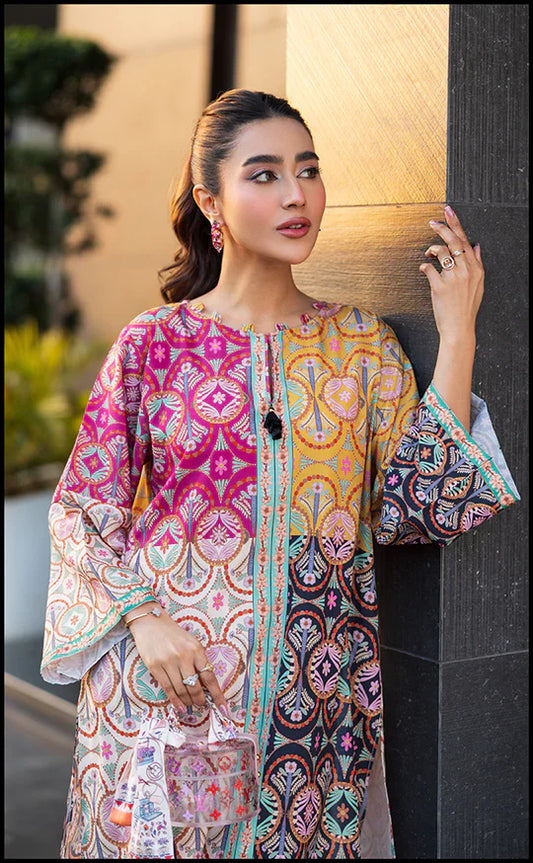 2Pc Dress Digital Print