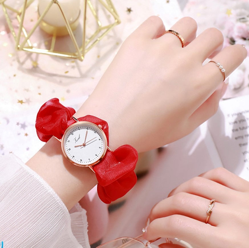 Korean Scrunchie Watch for Girls