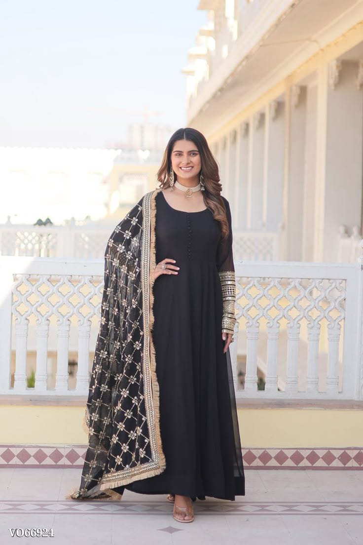 EMBELLISHED LONG FLAIR MAXI 3PC