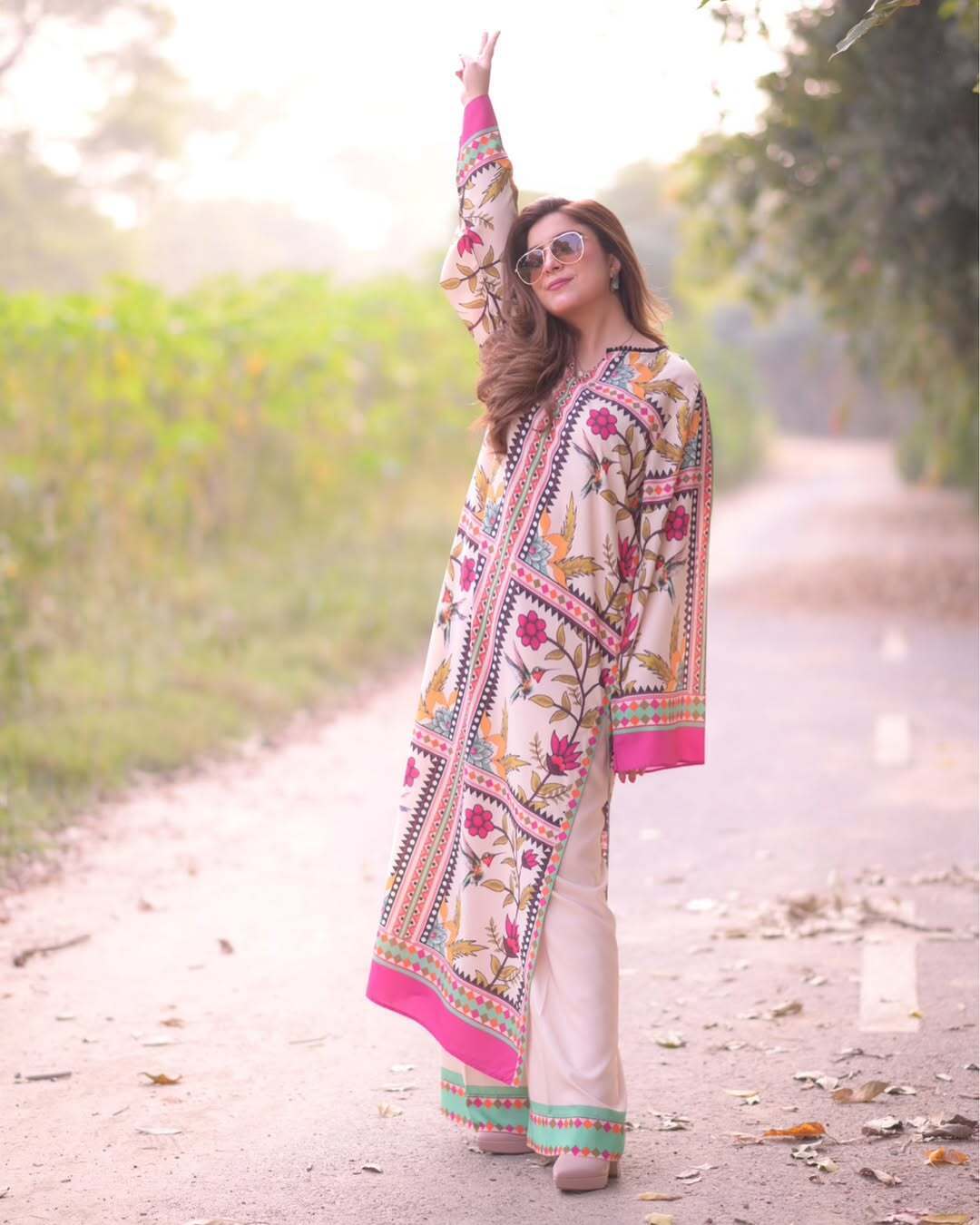 Floral printed 2-Piece Dress