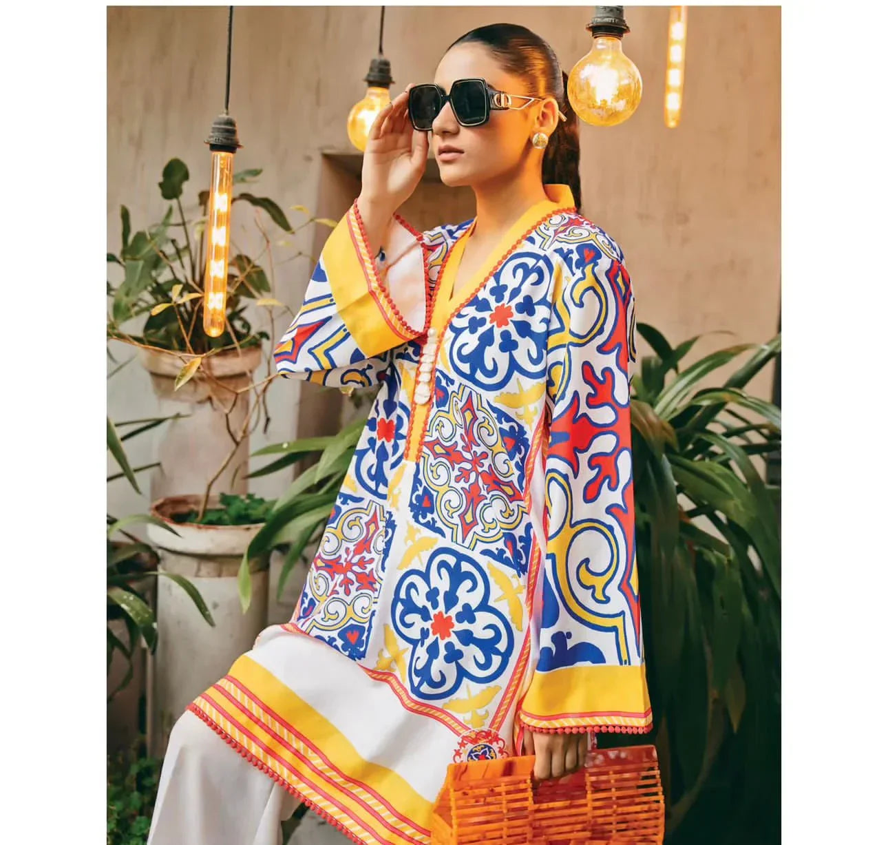 Digital Printed 2 Piece Dress