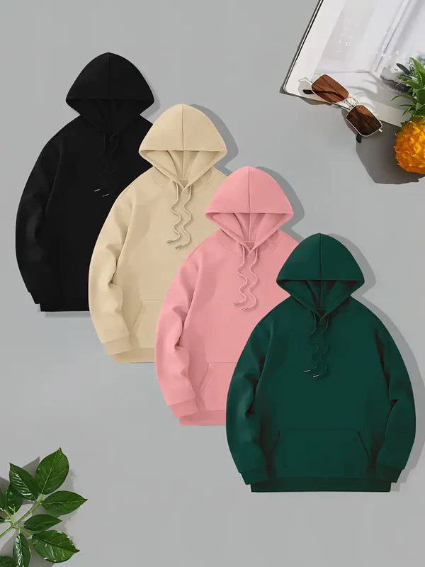 PLAIN HOODIES