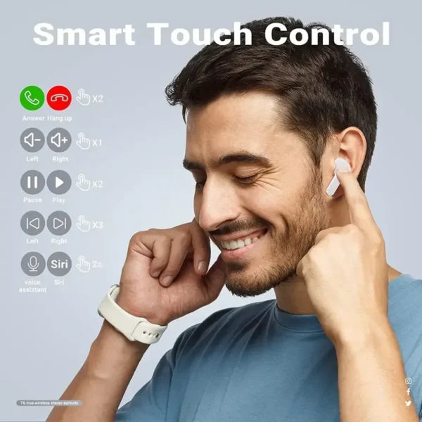 BT30 TWS Bluetooth Earbuds Wireless 5.0 Sport Gaming Headsets