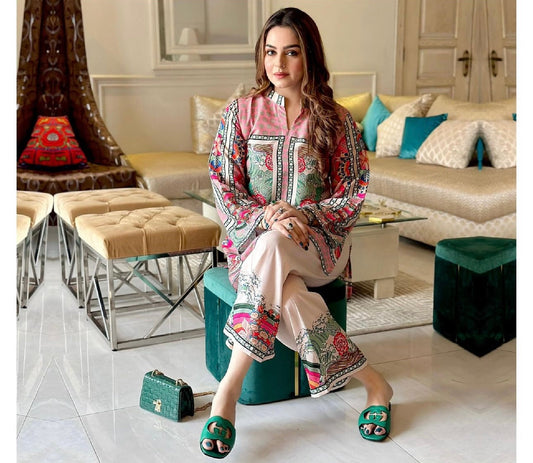 ANAR-KALI Velvet 2PC Dress