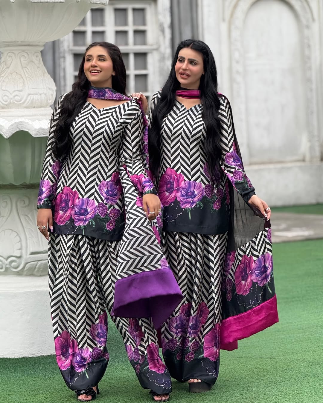 Floral DIgital 3pc Dress