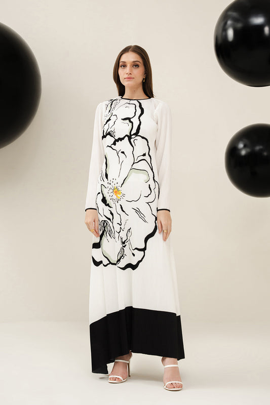 Naran Pleated 2PC Summer Dress