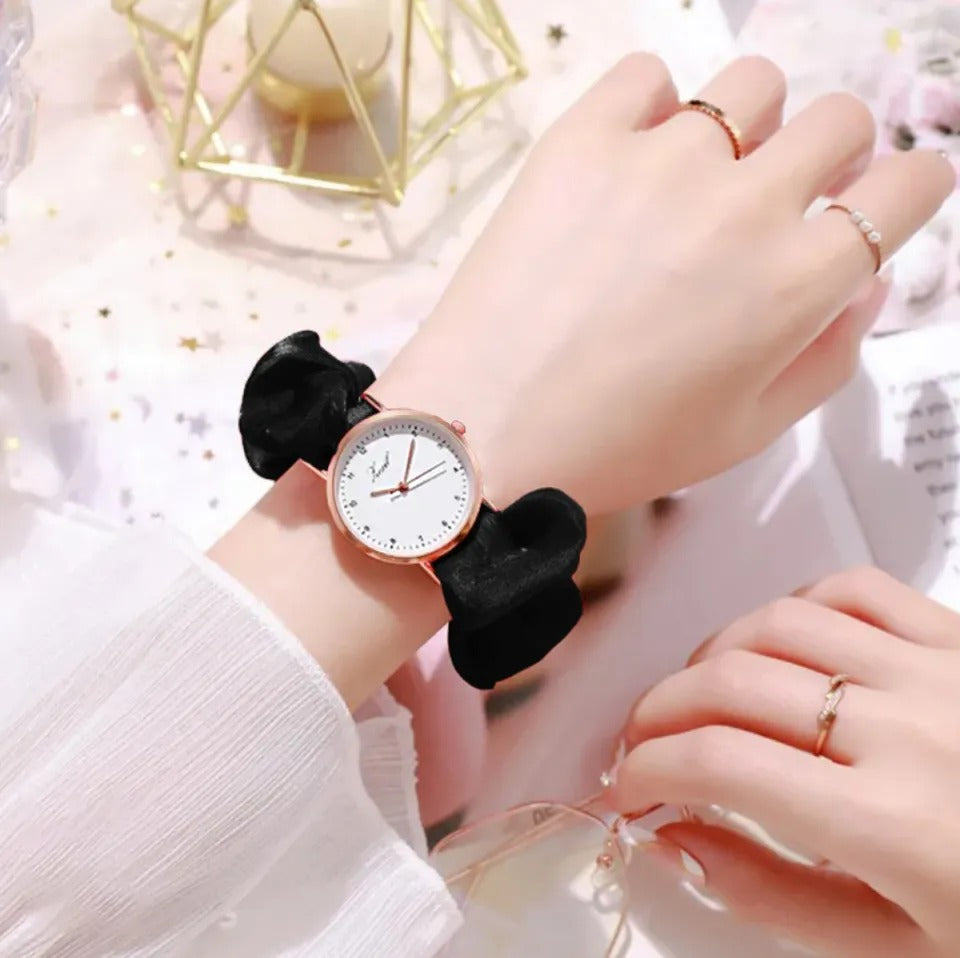 Korean Scrunchie Watch for Girls