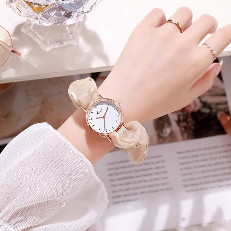 Korean Scrunchie Watch for Girls