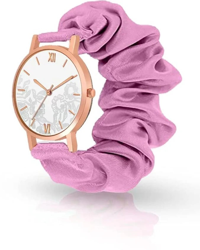Korean Scrunchie Watch for Girls