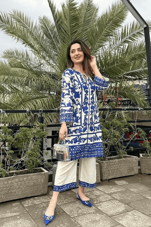 Ayesha.B Small / Blue 2pcs (Farah)