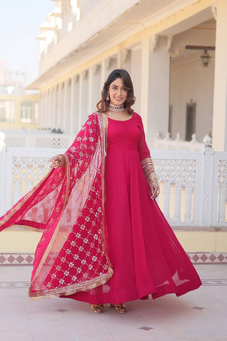 EMBELLISHED LONG FLAIR MAXI 3PC